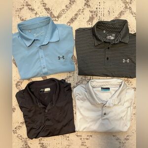Men’s large golf shirt bundle